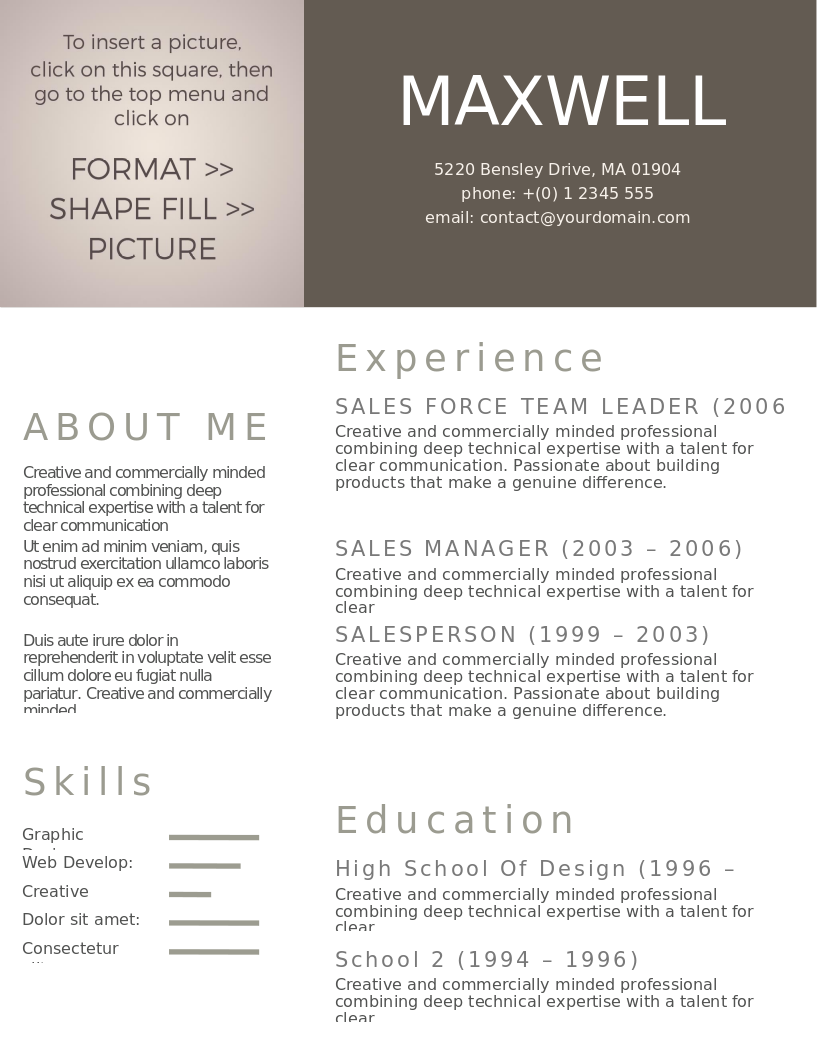 The Headline CV – anteprima